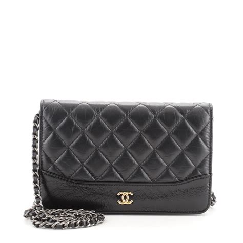 trendy wallet on chain chanel|Chanel wallet on chain gabrielle.